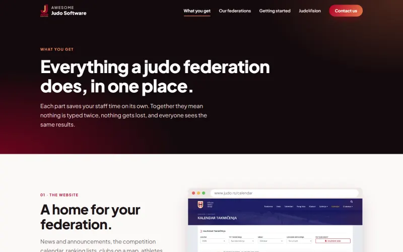 Awesome Judo Software — mogućnosti na računaru