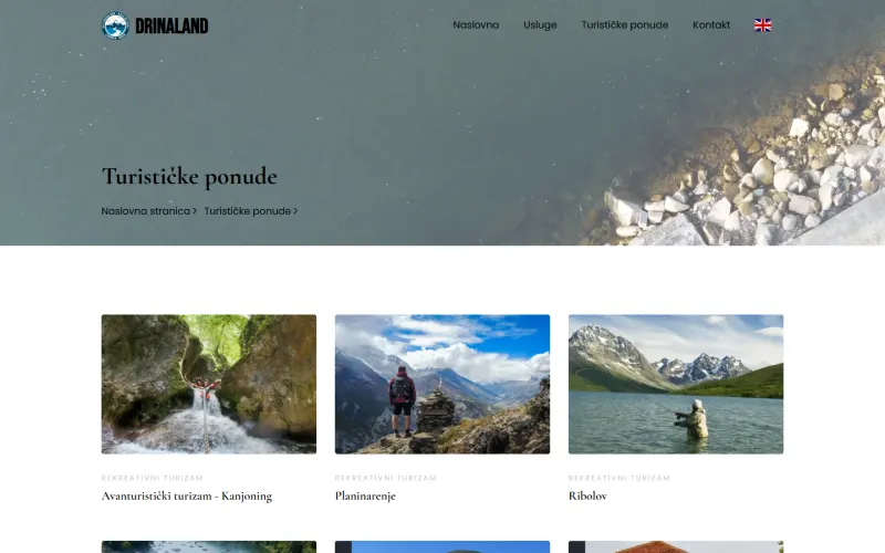 Drinaland — mesta za obilazak na računaru